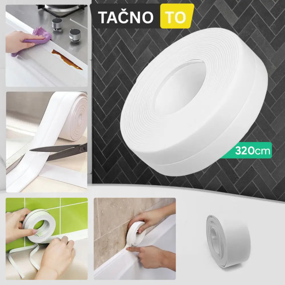 3 X SAMOLEPLJIVA VODOTPORNA KUPATILSKA TRAKA Kuhinja