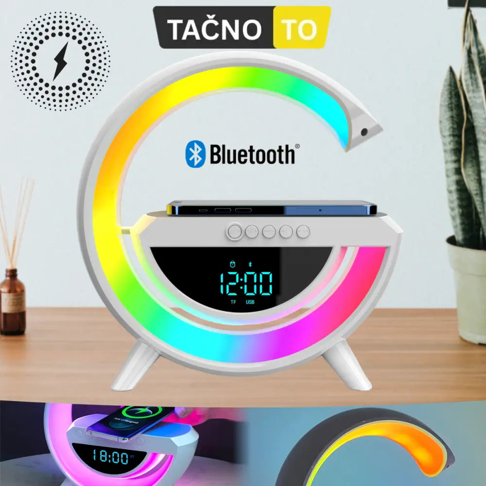 3U1 LAMPA ZVUČNIK I BEŽIČNI PUNJAČ- RADIAN Kućanstvo