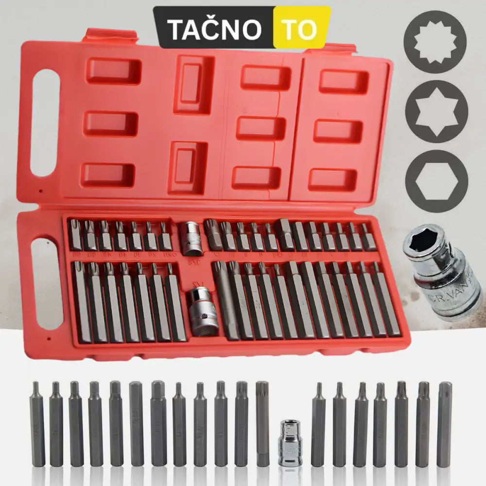 40-delni SET TORX BITOVA