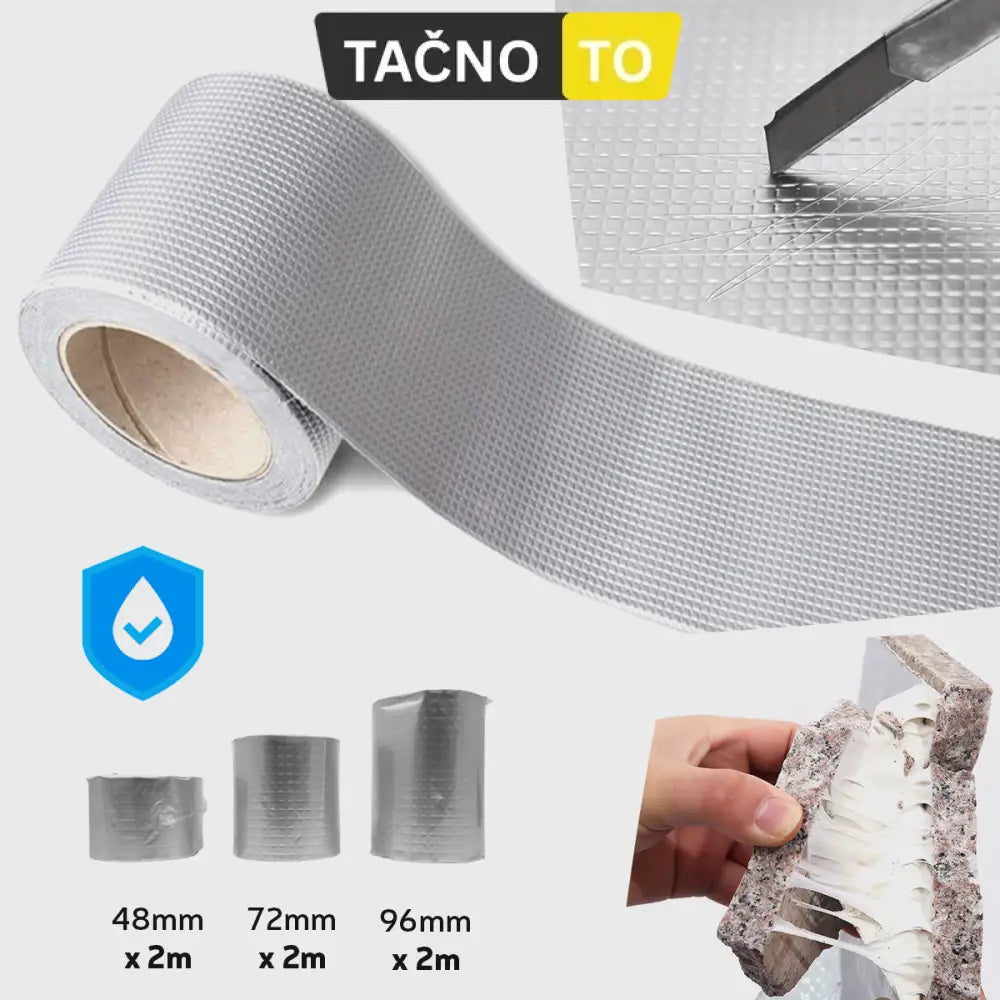 ALUMINIJSKA VODOOTPORNA BUTILNA TRAKA