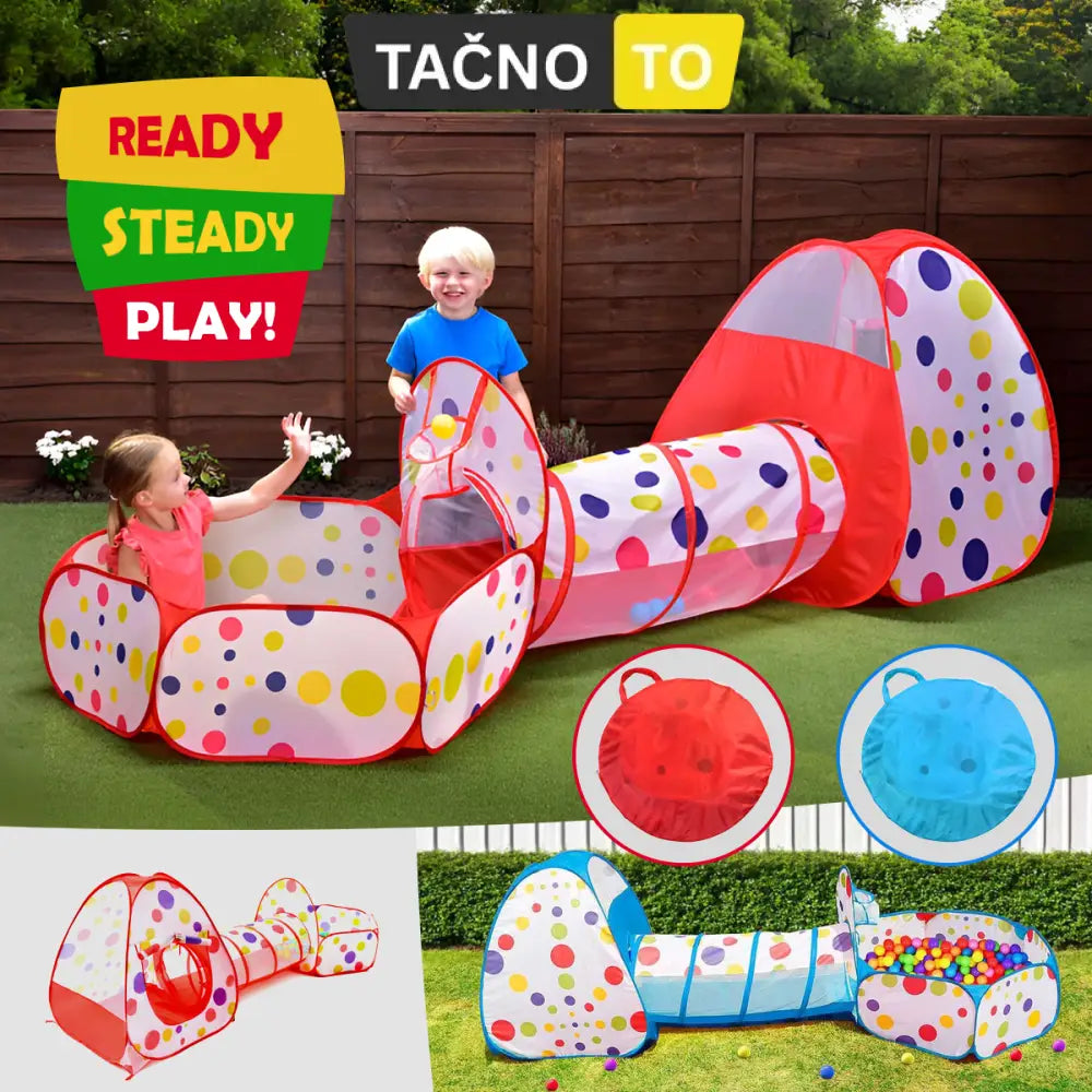 DEČJI ŠATOR ’TUNNEL’ Kućanstvo