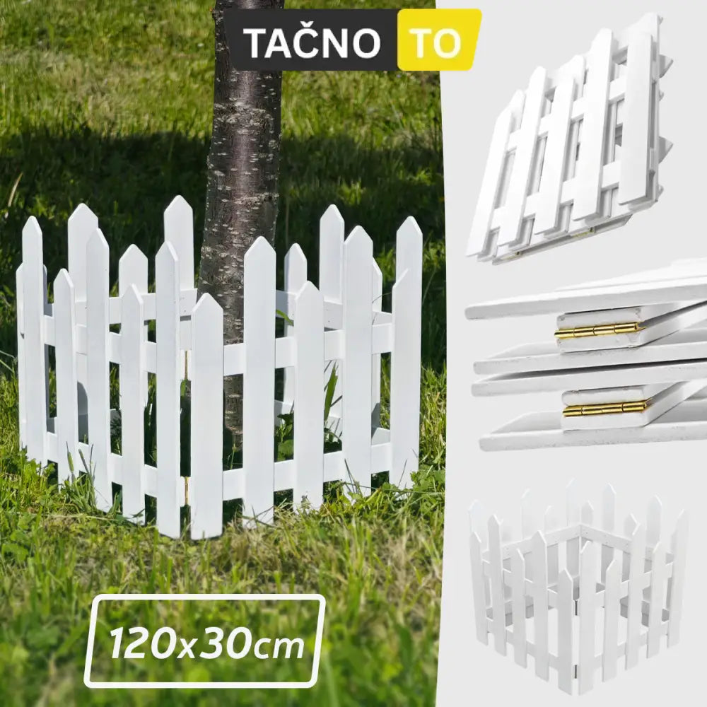 DEKORATIVNA BAŠTANSKA OGRADA 120CM