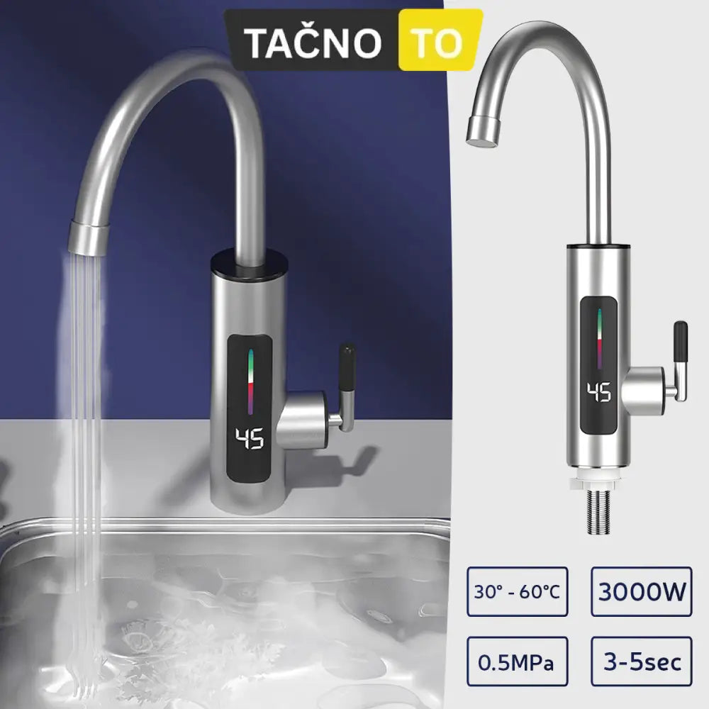 DELUXE ELEKTRIČNA SUDOPERNA SLAVINA