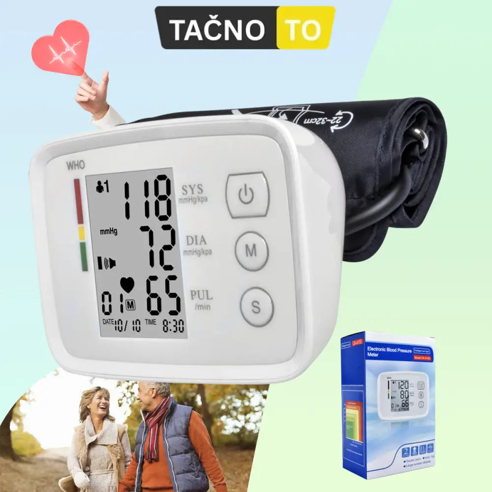 DIGITALNI APARAT ZA MERENJE PRITISKA I KRVNOG TLAKA Elektronika