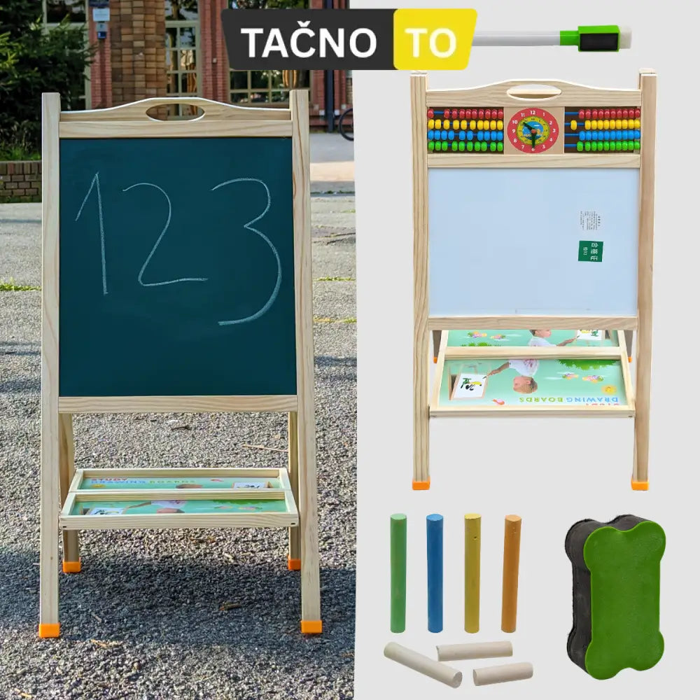 DRVENA TABLA ZA CRTANJE Igračke