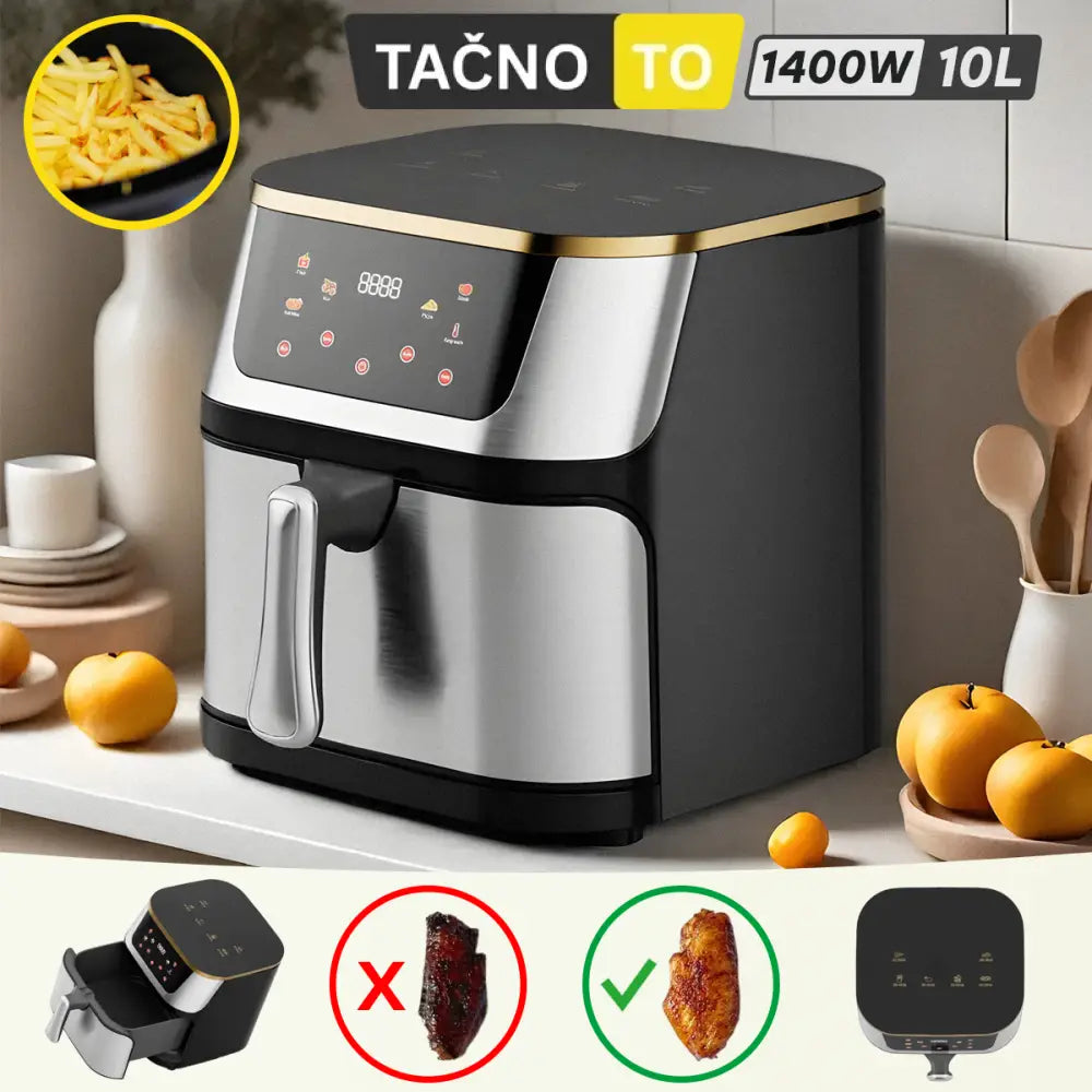 FRITEZA NA VRUĆI VAZDUH 10L