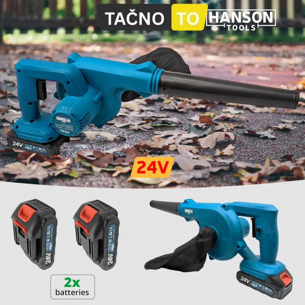 HANSON AKU DUVAČ LIŠĆA/USISAVAČ 24V Alat