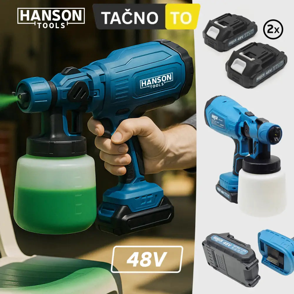 HANSON AKU KOMPRRESOR ZA FARBANJE