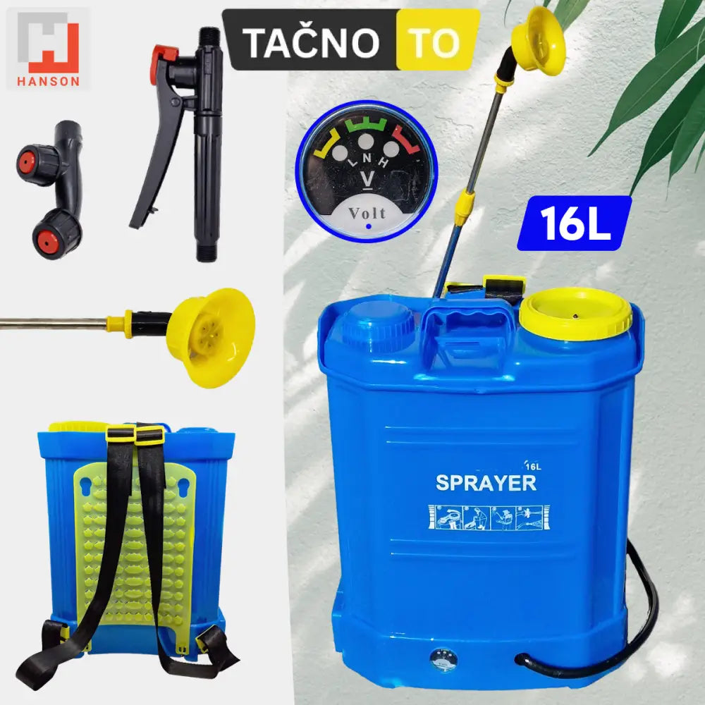 HANSON AKUMULATORSKA PRSKALICA 16L