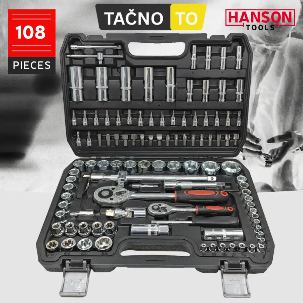 HANSON GEDORE 108-dijelni set