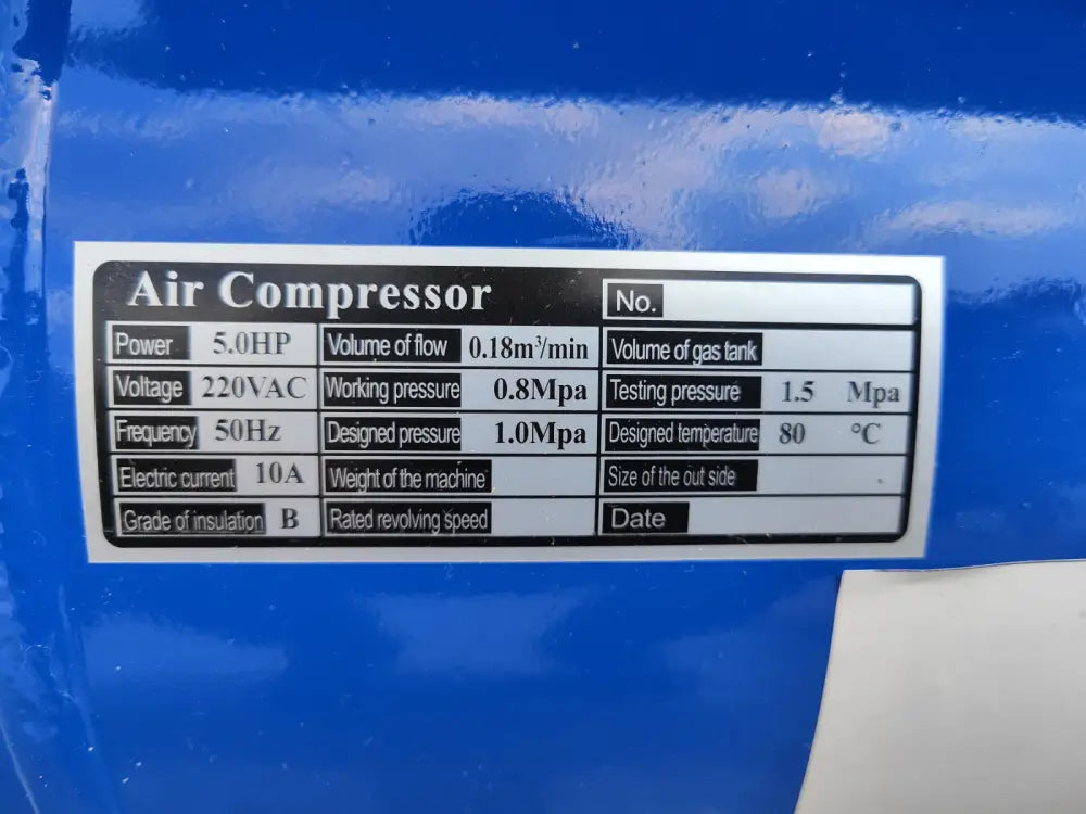 Hanson Kompresor 50L Sa Dva Izlaza Alat