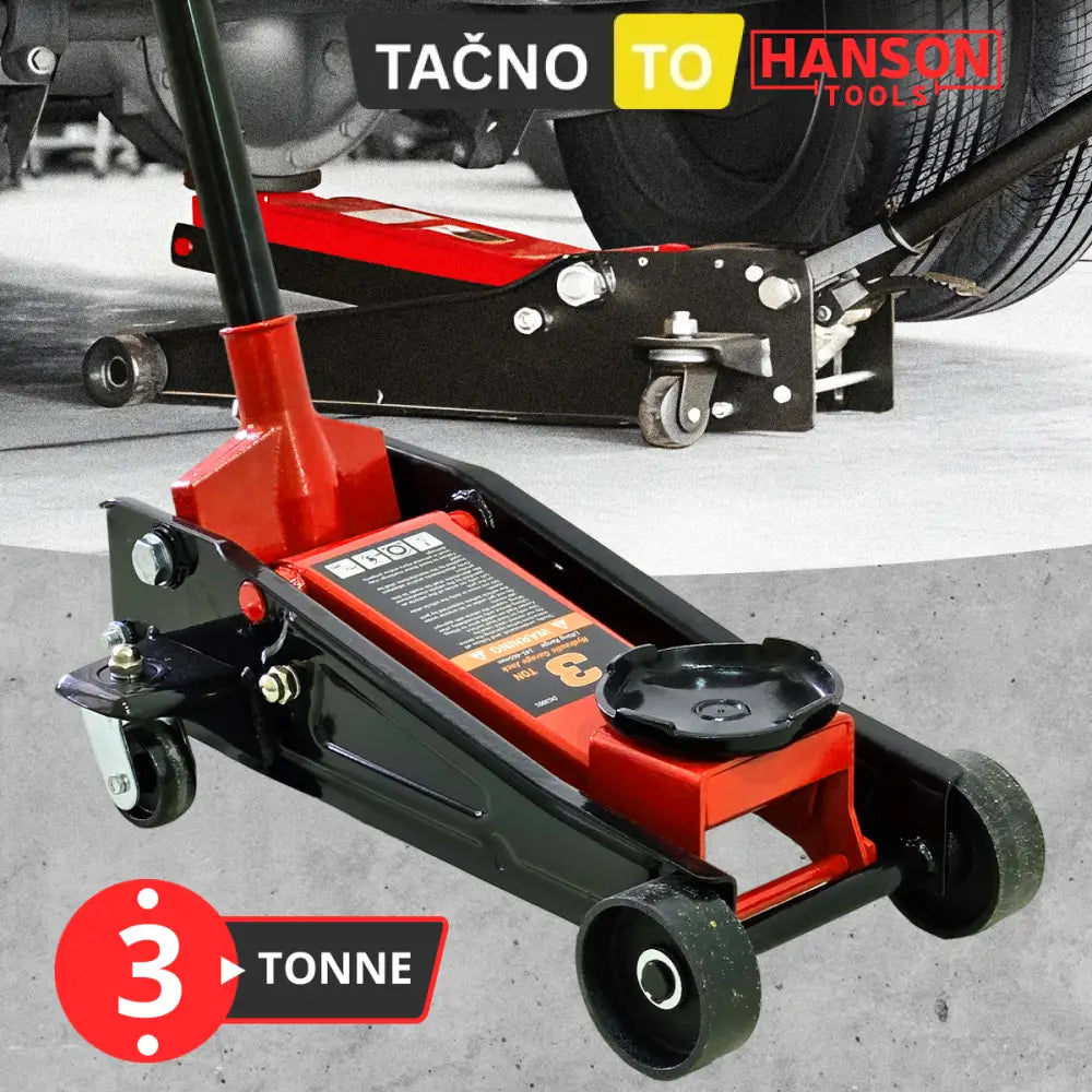 HANSON RUČNA HIDRAULIČNA DIZALICA 3T Alat