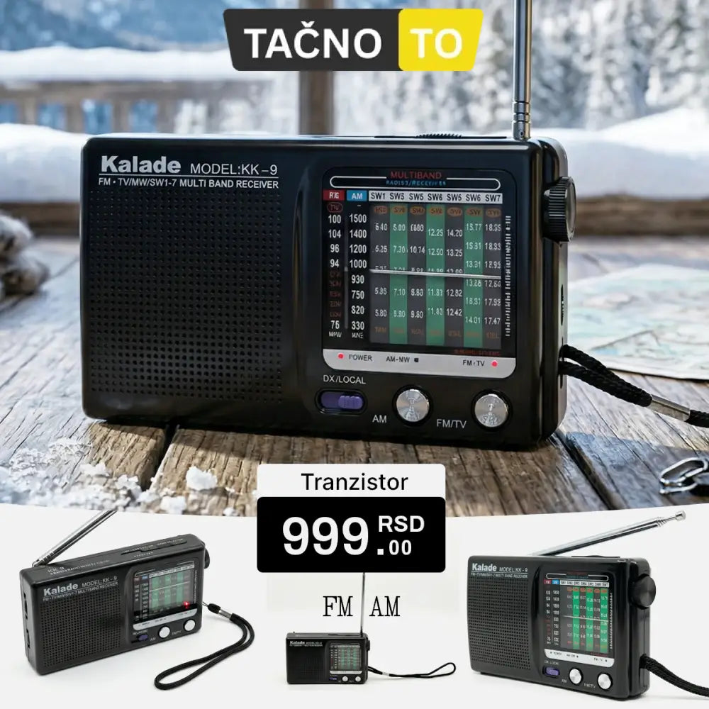 PRENOSNI RADIO TRANZISTOR