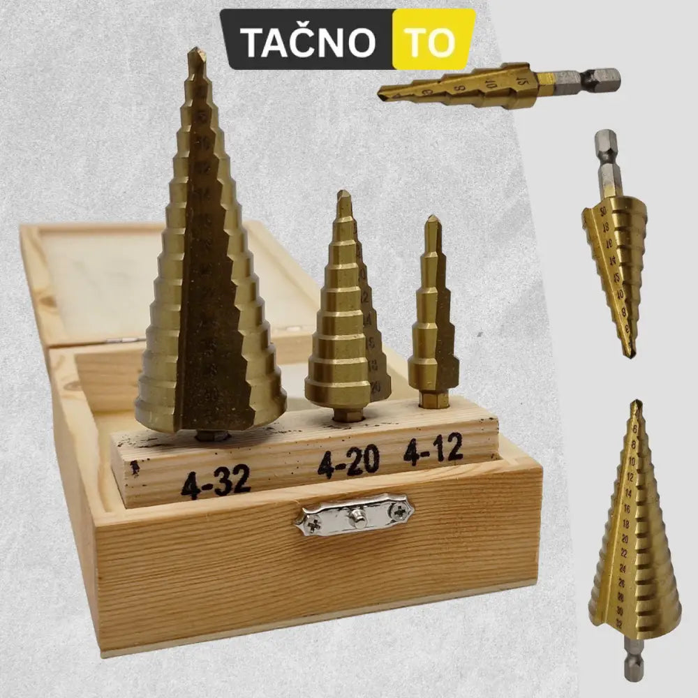 SET 3X HSS BUŠILICA rasprodaja