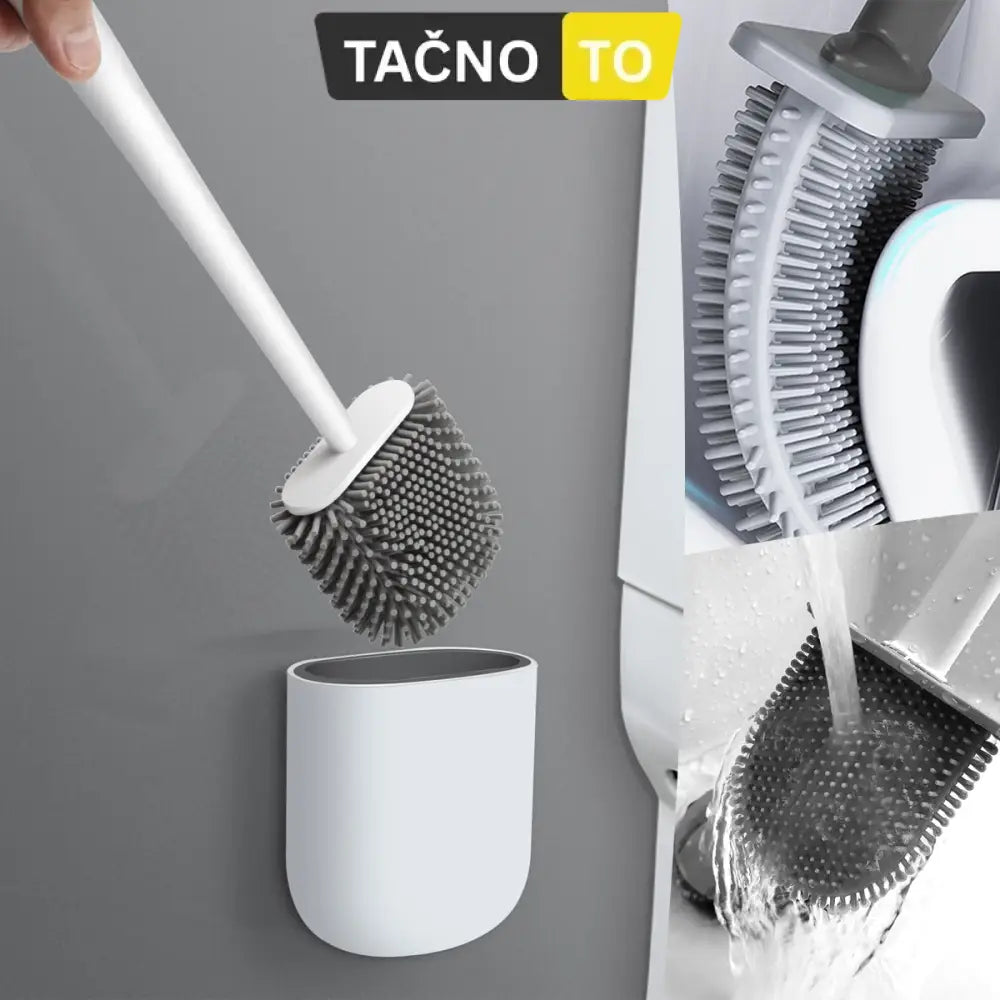 SILIKONSKA WC ČETKA