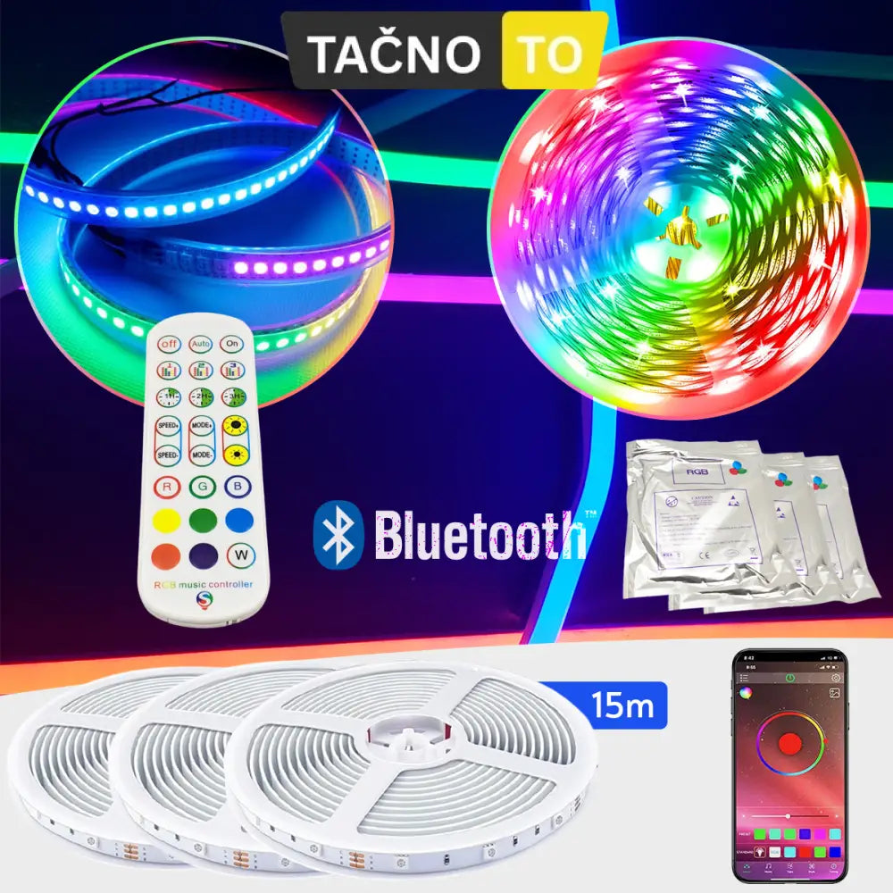 SMART SET LED TRAKA 15 m - RGB Elektronika
