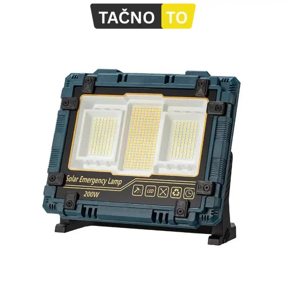 SOLARNA LAMPA I POWERBANK 200W