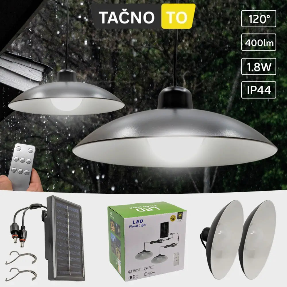 SOLARNA RASVETA SA DVA LUSTERA’EINHEIM’